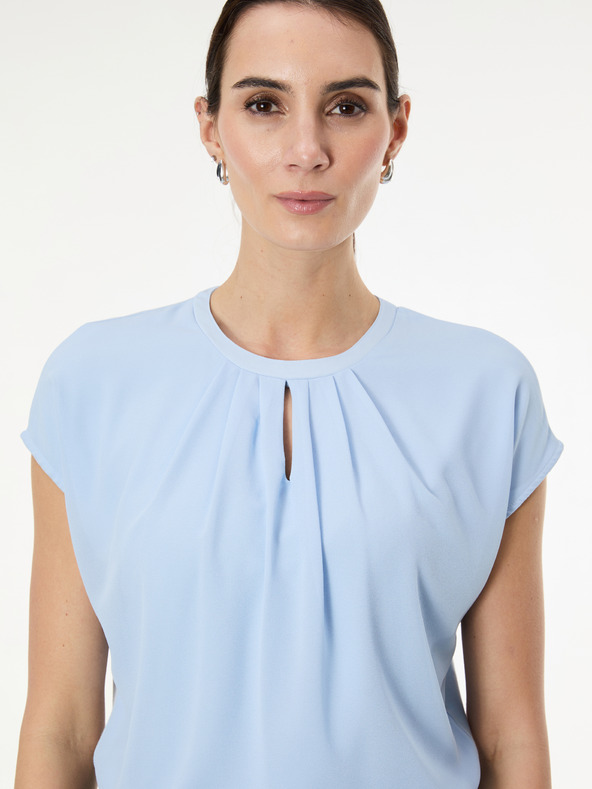 Orsay Světle modré dámské tričko s krátkým rukávem ORSAY