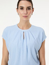 Orsay Světle modré dámské tričko s krátkým rukávem ORSAY