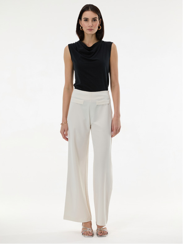 Orsay Černé dámské tričko bez rukávů ORSAY