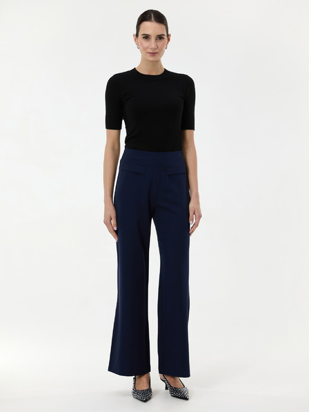 Orsay Černý dámský svetr s krátkým rukávem ORSAY