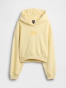 GAP Oversize crop mikina s logem VintageSoft GAP
