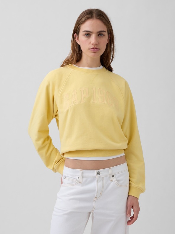 GAP Oversize mikina s logem Gap