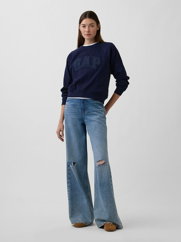 GAP Oversize mikina s logem Gap
