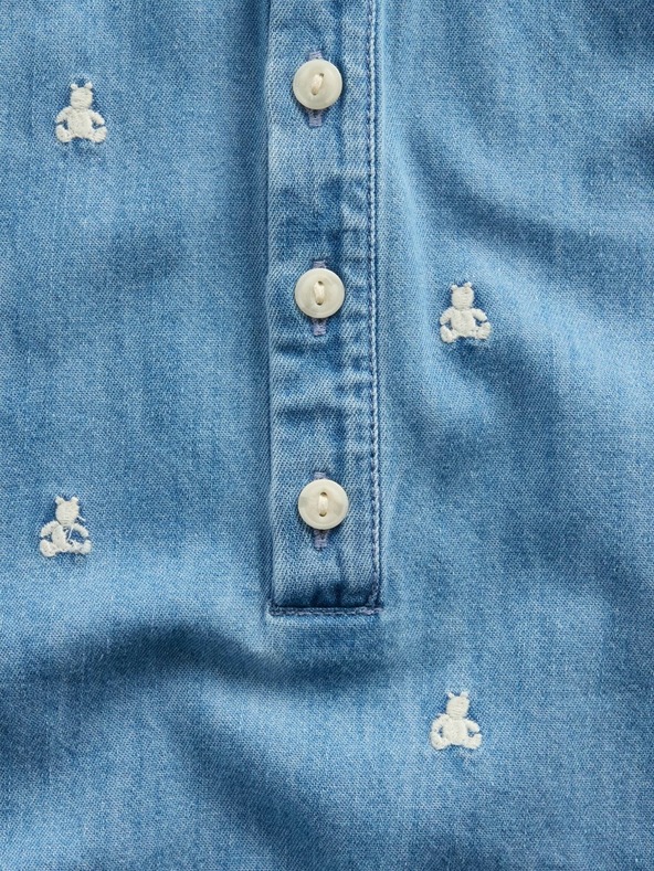 GAP Baby džínový overal Brannan Bear GAP