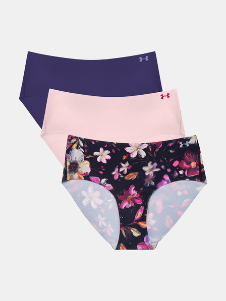 Under Armour Dámské kalhotky Under Armour Ua Pure Stretch Noshow Hipster-Print -