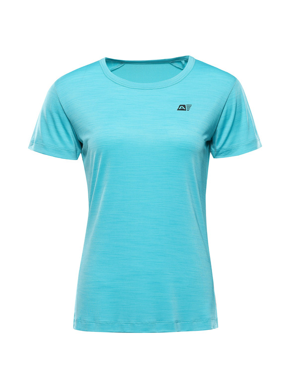 ALPINE PRO Dámské rychleschnoucí triko s cool dry ALPINE PRO BONDA 3 curacao