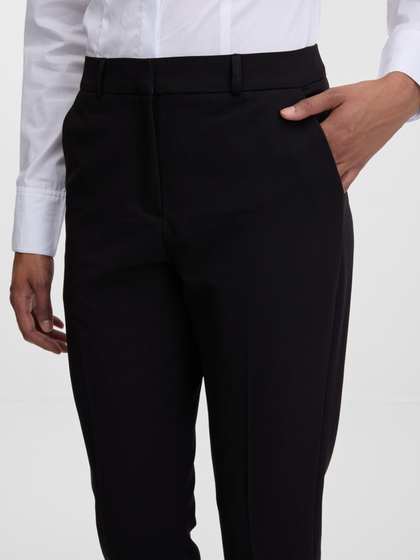 Orsay Černé dámské slim kalhoty ORSAY