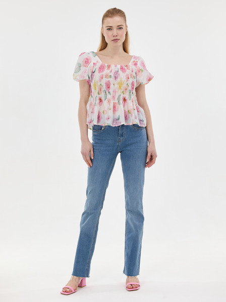 Orsay Růžová dámská vzorovaná halenka ORSAY