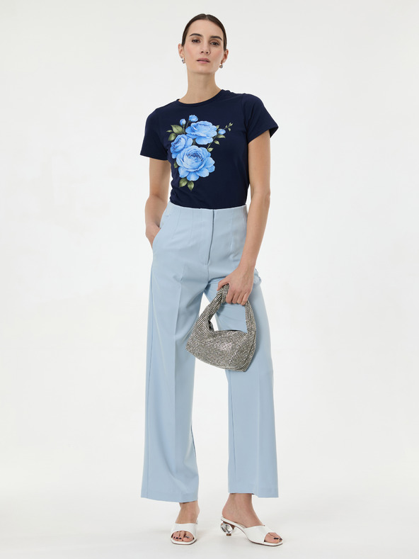 Orsay Světle modré dámské kalhoty ORSAY