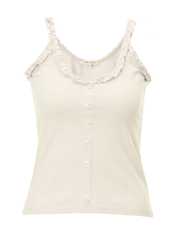 Orsay Krémové dámské tílko ORSAY