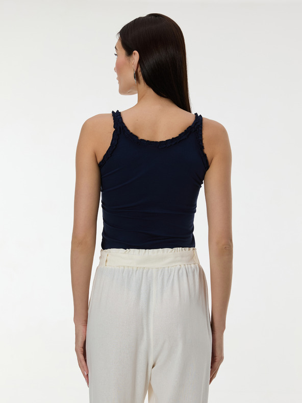 Orsay Tmavě modré dámské tílko ORSAY