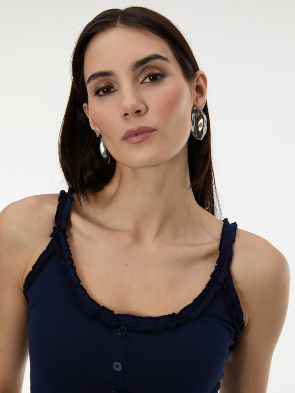 Orsay Tmavě modré dámské tílko ORSAY