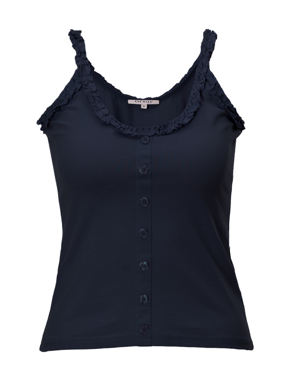 Orsay Tmavě modré dámské tílko ORSAY