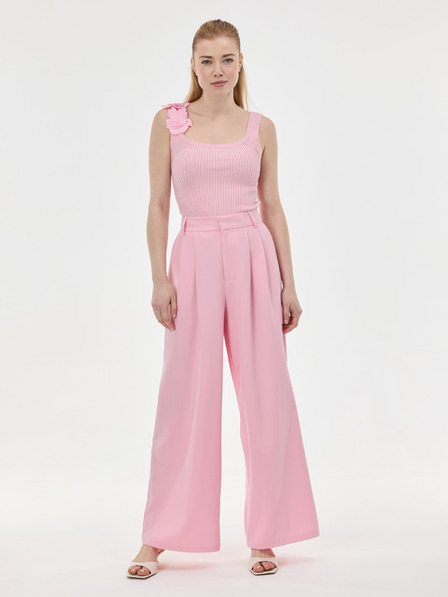 Orsay Světle růžové dámské tílko s aplikací ORSAY