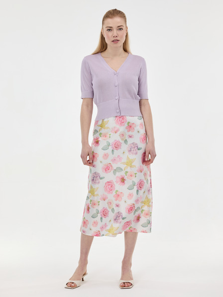 Orsay Světle fialový dámský kardigan s krátkým rukávem ORSAY