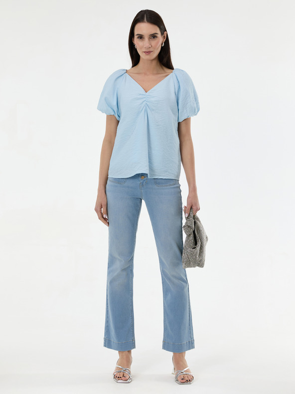 Orsay Světle modrá dámská halenka ORSAY