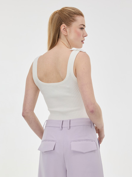 Orsay Bílé dámské tílko s aplikací ORSAY