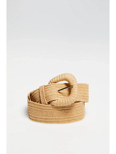 Moodo Pletený pásek béžový Moodo