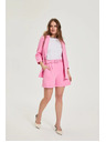 Moodo Šortky s páskem růžové Moodo
