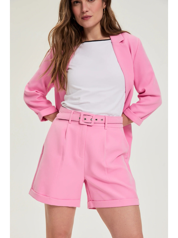 Moodo Šortky s páskem růžové Moodo