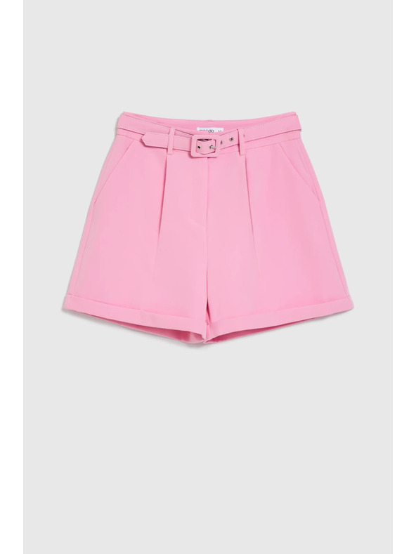 Moodo Šortky s páskem růžové Moodo