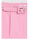 Moodo Šortky s páskem růžové Moodo