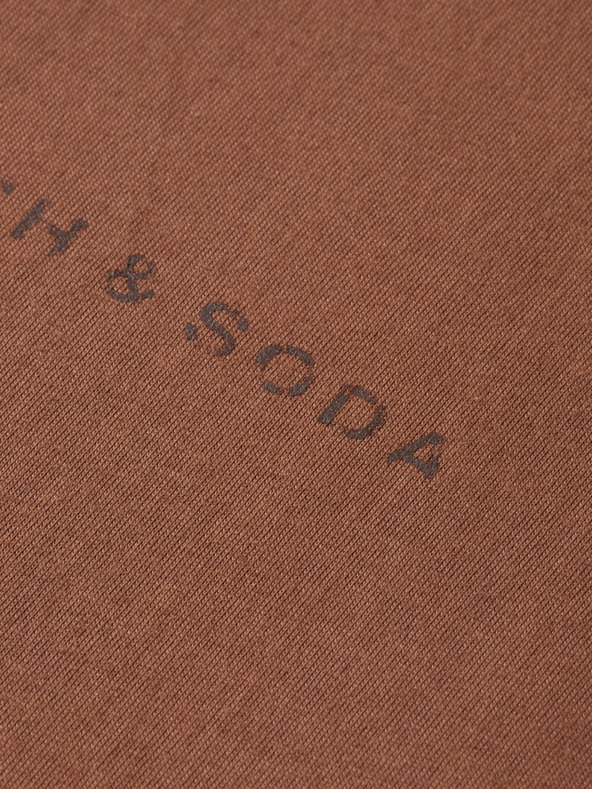 Scotch & Soda Pánské volné triko s nápisem