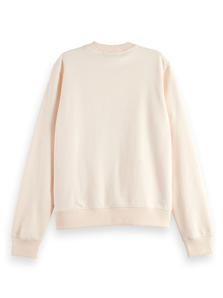 Scotch & Soda Dámská krémová mikina s nápisem