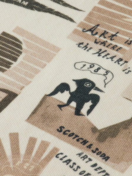 Scotch & Soda Dámská vzorovaná mikina