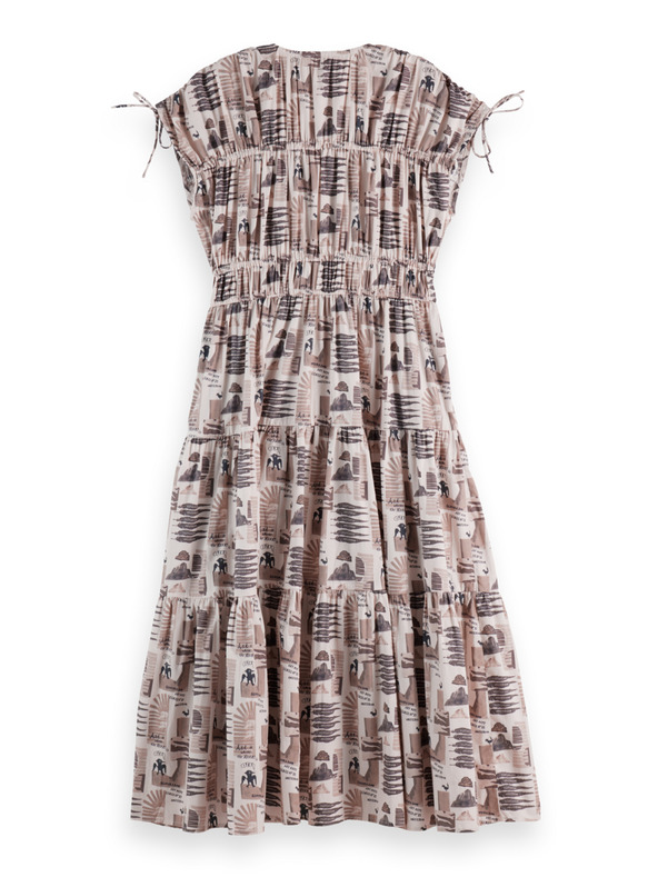 Scotch & Soda Dámské volné midi šaty