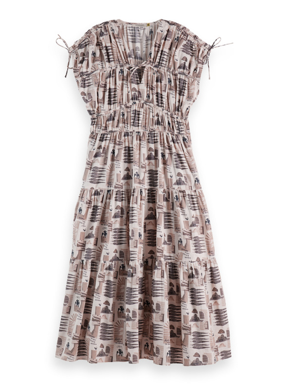 Scotch & Soda Dámské volné midi šaty