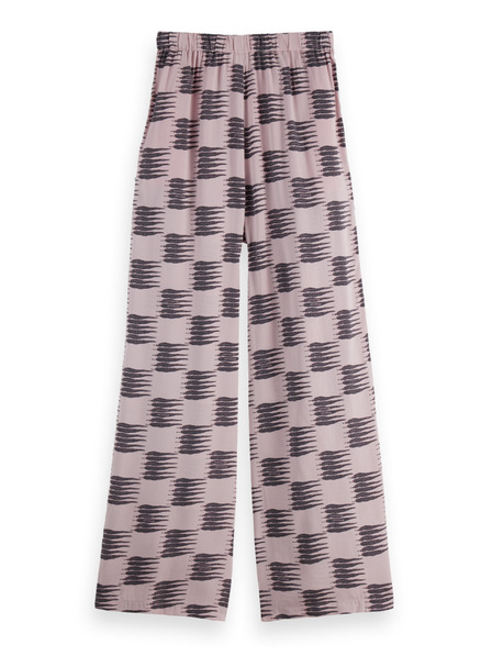 Scotch & Soda Růžové volné kalhoty Eleni