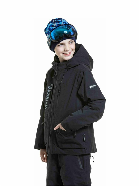 Meatfly Meatfly dětská SNB & SKI bunda Bangito Black