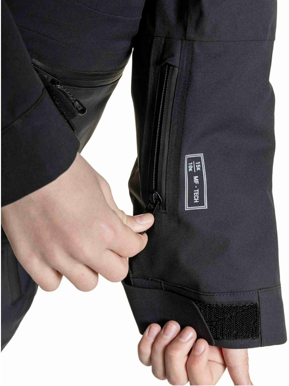 Meatfly Meatfly dětská SNB & SKI bunda Bangito Black