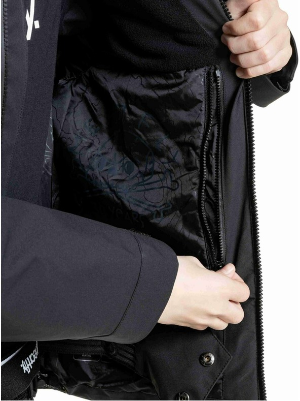 Meatfly Meatfly dětská SNB & SKI bunda Bangito Black