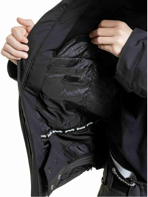 Meatfly Meatfly dětská SNB & SKI bunda Bangito Black