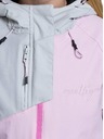 Meatfly Meatfly dětská SNB & SKI bunda Deliah Grey/Pastel Pink