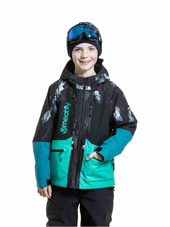 Meatfly Meatfly dětská SNB & SKI bunda Bangito Deep Lake