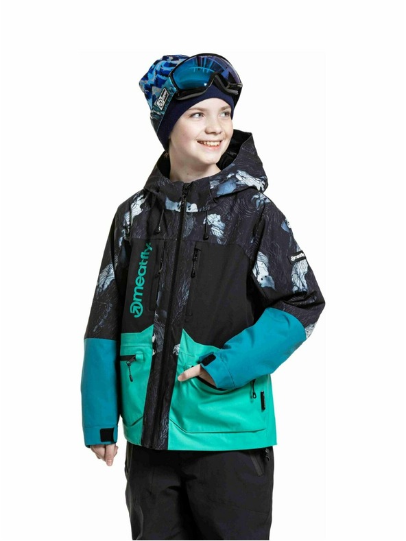 Meatfly Meatfly dětská SNB & SKI bunda Bangito Deep Lake