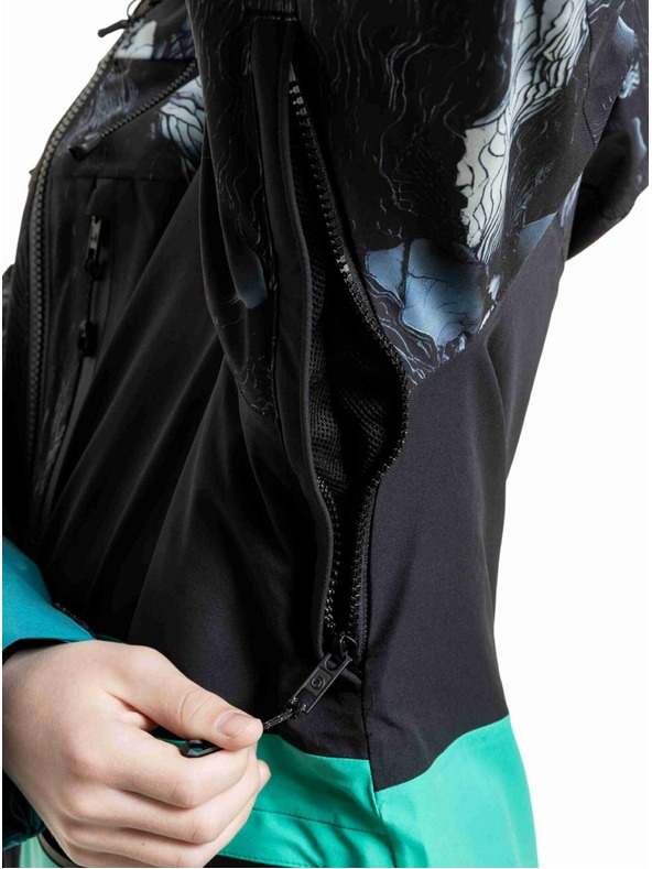 Meatfly Meatfly dětská SNB & SKI bunda Bangito Deep Lake