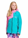 Meatfly Meatfly dětská SNB & SKI bunda Deliah Hot Pink/Turquoise
