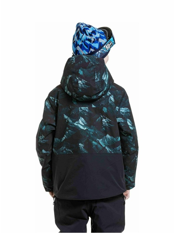 Meatfly Meatfly dětská SNB & SKI bunda Bangito Green Mountains