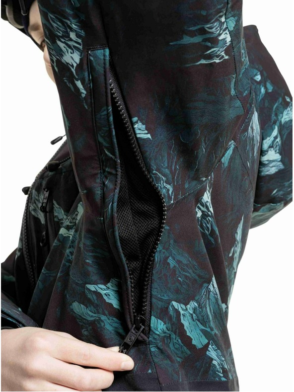 Meatfly Meatfly dětská SNB & SKI bunda Bangito Green Mountains