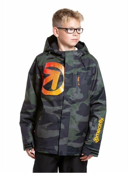 Meatfly Meatfly dětská SNB & SKI bunda Bangito Rampage Camo
