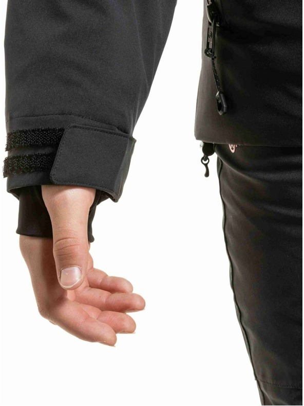 Meatfly Meatfly dětská SNB & SKI bunda Deliah Black / Purple Light