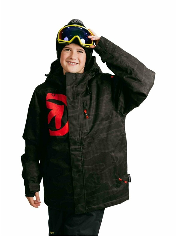 Meatfly Meatfly dětská SNB & SKI bunda Bangito Morph Black
