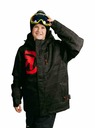 Meatfly Meatfly dětská SNB & SKI bunda Bangito Morph Black