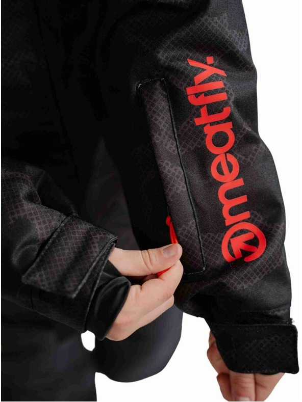 Meatfly Meatfly dětská SNB & SKI bunda Bangito Morph Black