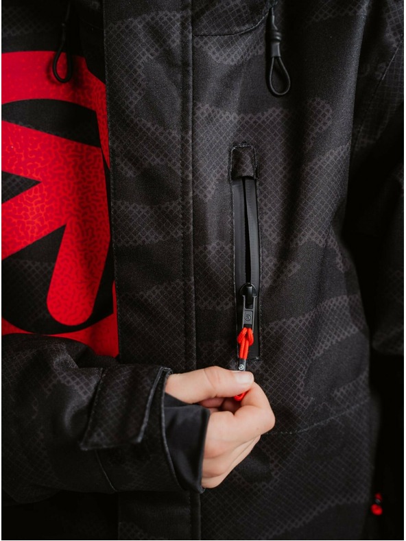 Meatfly Meatfly dětská SNB & SKI bunda Bangito Morph Black