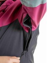 Meatfly Meatfly dětská SNB & SKI bunda Deliah Grey Dark / Pink